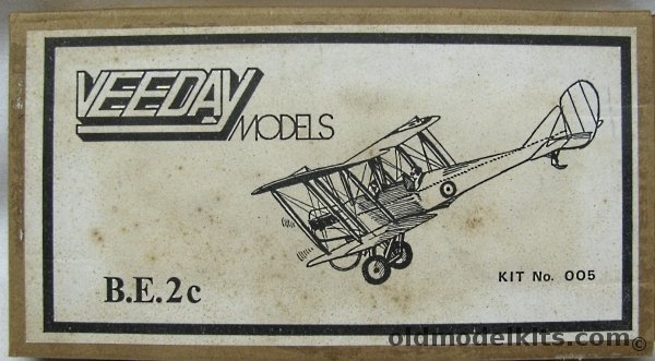 Veeday 1/72 BE-2c (B.E.2c), 005 plastic model kit